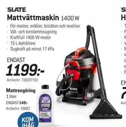 thansen Mattvättmaskin 1400 W erbjuda