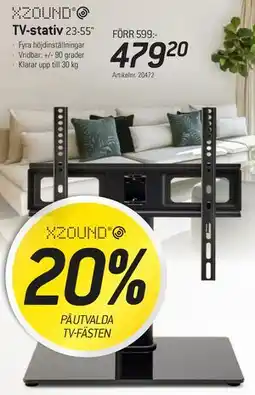 thansen TV-stativ 23-55 erbjuda