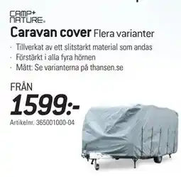 thansen Caravan cover Flera varianter erbjuda