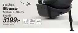 thansen Bilbarnstol Sirona Gi 61-105 cm erbjuda