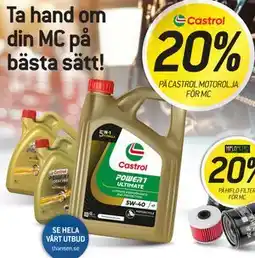 thansen Castrol motorolja för MC erbjuda
