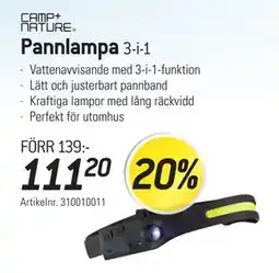 thansen Pannlampa 3-i-1 erbjuda