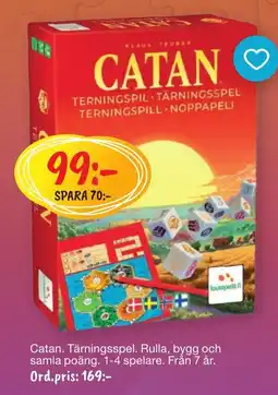 Leklust Catan Tärningsspel erbjuda