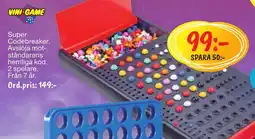 Leklust Vini Game Super Codebreaker erbjuda