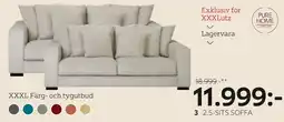 XXXLutz Pure Home 2,5-sits soffa erbjuda