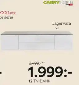 XXXLutz Carryhome XXXLutz tv-bänk erbjuda