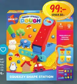 Leklust Nickjr Ready Steady Dough erbjuda