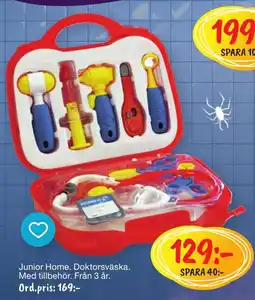 Leklust Junior Home Doktorsväska erbjuda