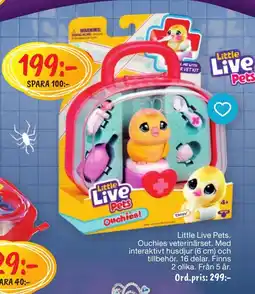 Leklust Little Live Pets Ouchies! erbjuda