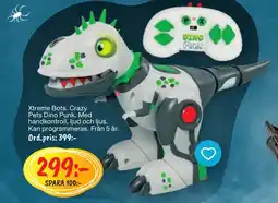 Leklust Xtreme Bots Crazy Pets Dino Punk erbjuda