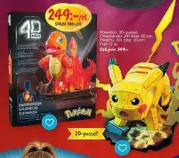 Leklust Pokemon 3d-pussel erbjuda