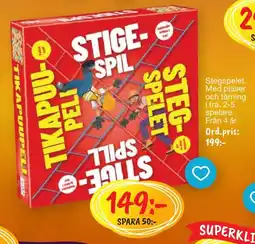 Leklust Tikapu-spel erbjuda