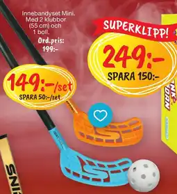 Leklust Innebandyset Mini erbjuda