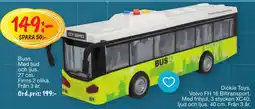 Leklust Dickie Toys Volvo FH 16 Biltransport erbjuda