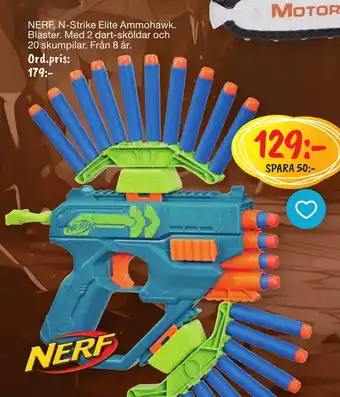 Nerf n-strike elite ammohawk