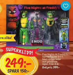 Leklust Five Nights at Freddy's Samlarfigurer erbjuda