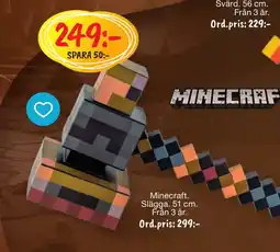 Leklust Minecraft Svärd erbjuda