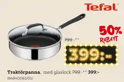 XXXLutz Tefal traktörpanna med glaslock erbjuda