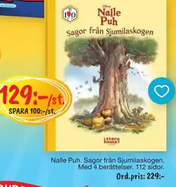 Leklust Nalle Puh Sagar från Sjumilaskogen erbjuda