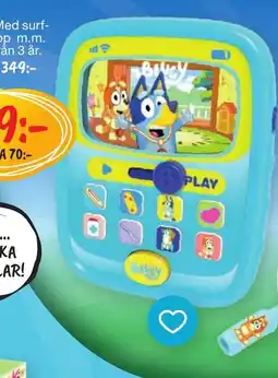 Leklust Bluey surfplattan erbjuda