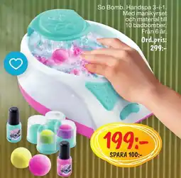 Leklust So Bomb Handspa 3-i-1 erbjuda