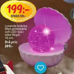 Leklust Lysande snäcka erbjuda