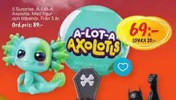 Leklust A-lot-a axolots erbjuda