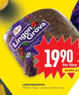 Willys Pågen lingongrova erbjuda
