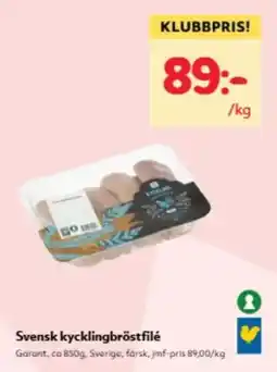 Hemköp Garant kycklingbröstfilé erbjuda