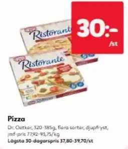 Hemköp Dr. Oetker pizza erbjuda