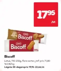 Hemköp Biscoff erbjuda