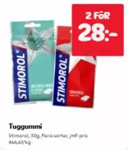 Hemköp Stimorol tuggummi erbjuda
