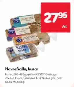 Hemköp Fazer havrefralla kusar erbjuda