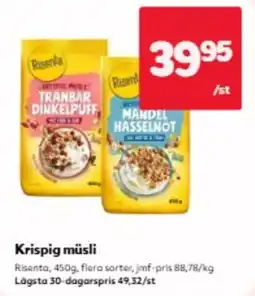 Hemköp Risenta krispig müsli erbjuda