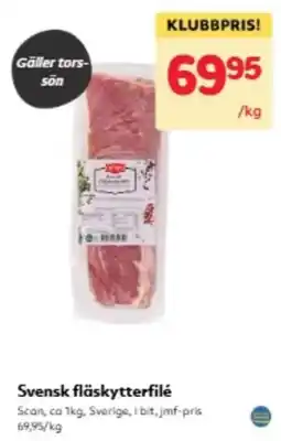 Hemköp Fläskytterfilé erbjuda