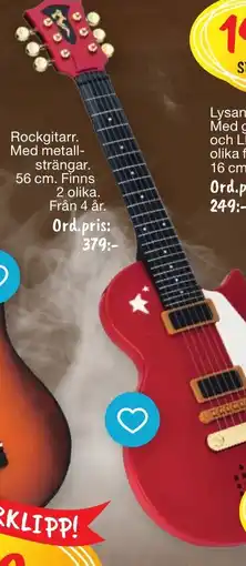 Leklust Rockgitarr erbjuda