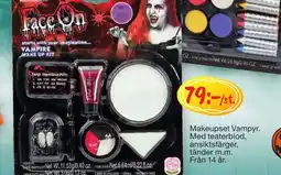 Leklust Makeupset Vampyr erbjuda