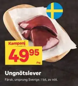 City Gross Ungnötslever erbjuda
