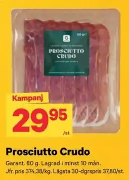 City Gross Garant prosciutto crudo erbjuda