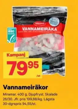 City Gross Miramar vannameiräkor erbjuda