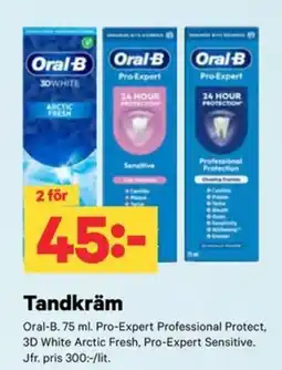 City Gross Oral-B tandkräm erbjuda