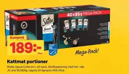 City Gross Sheba kattmat portioner erbjuda
