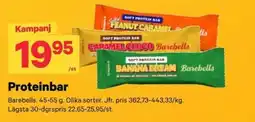 City Gross Barebells Proteinbar erbjuda