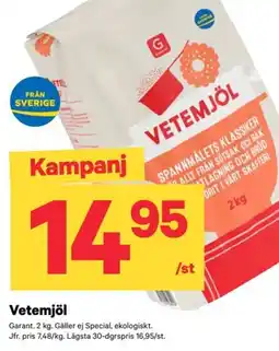 City Gross Garant vetemjöl erbjuda