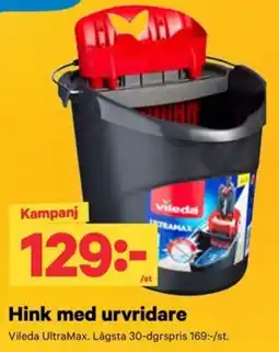 City Gross Vileda hink med urvridare erbjuda