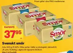 City Gross Svenskt smör erbjuda