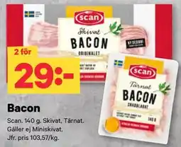 City Gross Bacon erbjuda