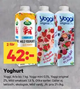 City Gross Yoghurt erbjuda