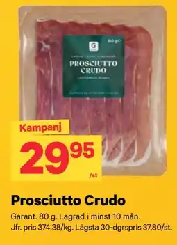 City Gross Prosciutto Crudo erbjuda