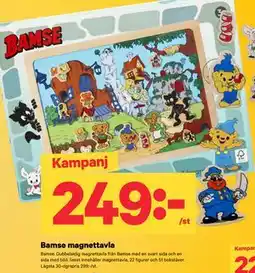 City Gross Bamse magnettavla erbjuda